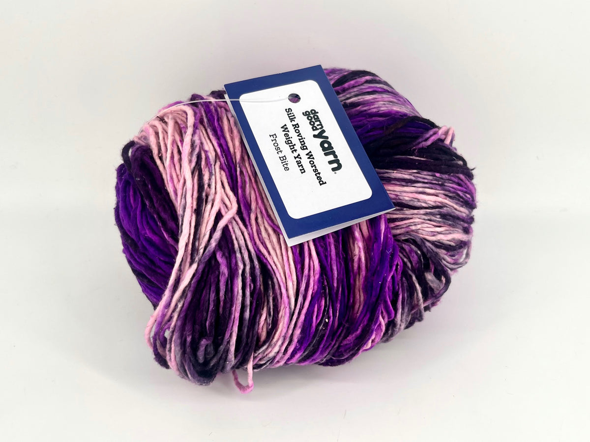 Darn Good Yarn Silk Roving Worsted Weight - XL Skein