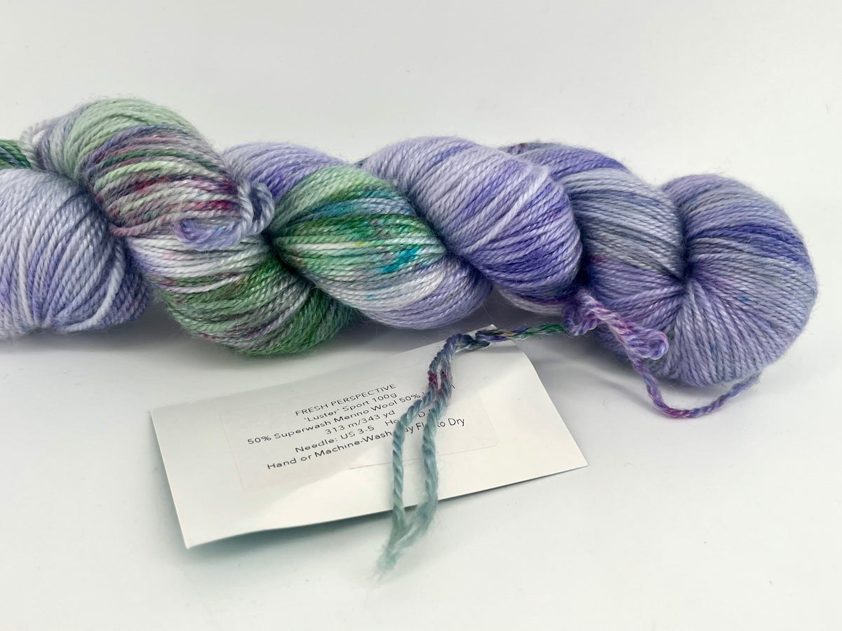 Expression Fiber Arts Luster Superwash Merino Sport