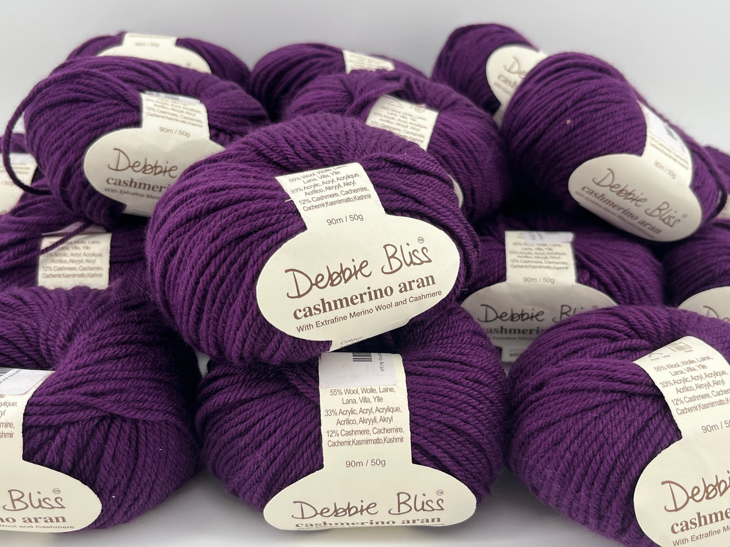 Debbie Bliss Cashmerino Aran - Multiple Available