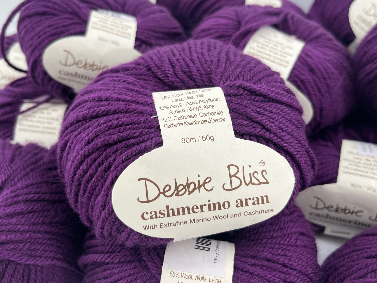 Debbie Bliss Cashmerino Aran - Multiple Available
