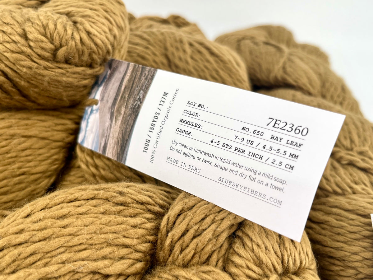 Blue Sky Fibers Organic Cotton - Lot of 6