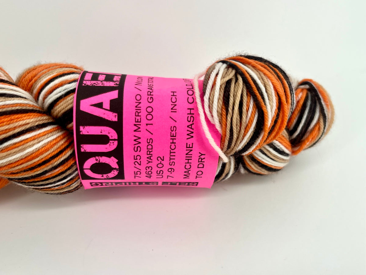 Quaere Fibre Self Striping Sock 75/25