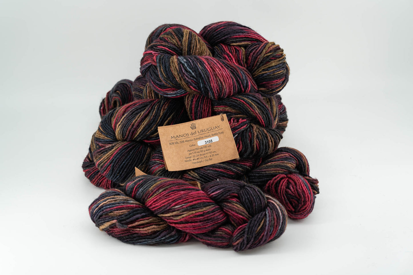 Manos del Uruguay Silk Blend - Lot of 9 Skeins