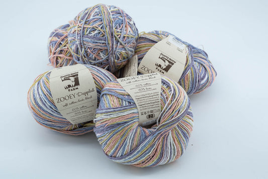 Juniper Moon Farm Zooey Dappled - Lot of 3 Skeins (+ extra)