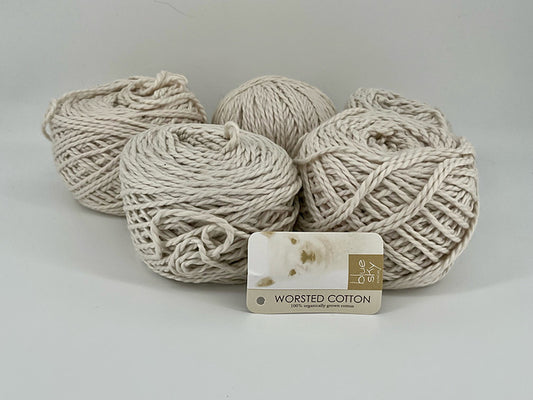 Blue Sky Fibers Organic Cotton (Worsted) - Lot of 4 Skeins