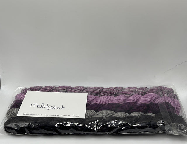 Camelot Dyeworks Percival Sock Gradient Micro Skein Set