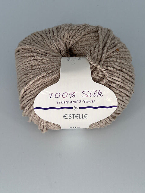 Estelle Yarns 100% Silk - Lot of 8 Skeins