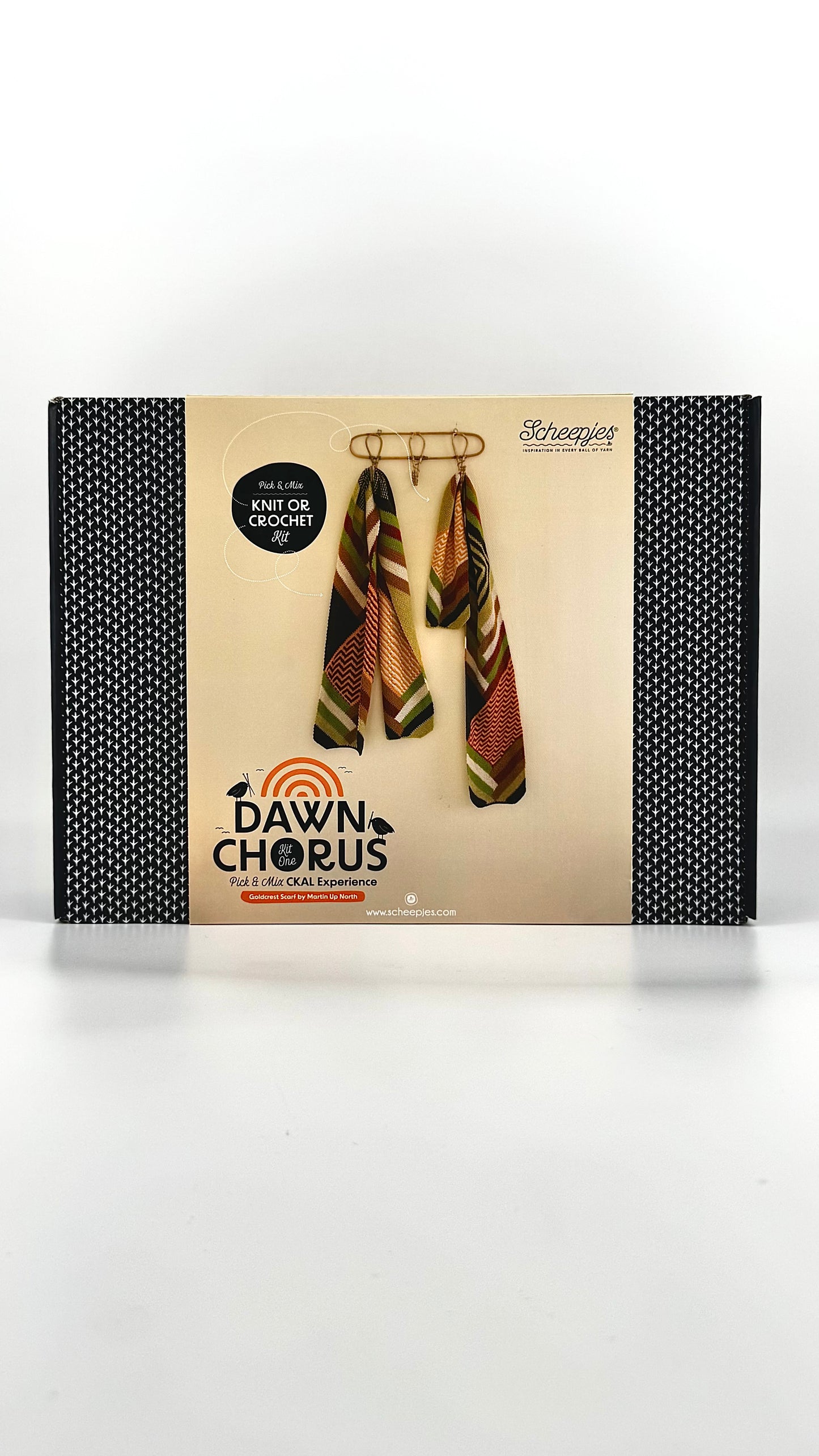 Scheepjes Dawn Chorus CKAL: Goldcrest Scarf Kit by Martin Up North