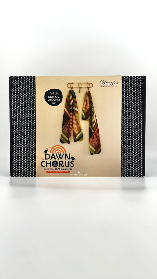 Scheepjes Dawn Chorus CKAL: Goldcrest Scarf Kit by Martin Up North