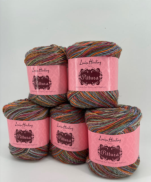 Louisa Harding Yarns Pittura - Lot of 5 Skeins