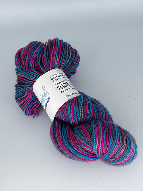 Unwind Yarn Company Journey Sock